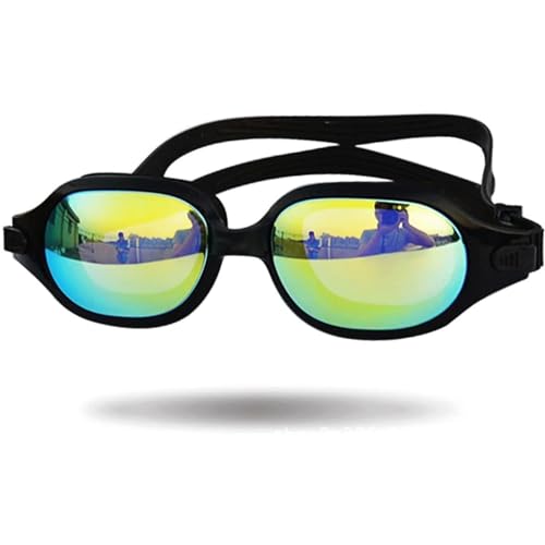 GUOQDAMI Taucherbrille Unisex-Schwimmbrille, Schwimmbrille, klare Sicht, Anti-Beschlag-Schwimmbrille, hochwertige Schwimmbegeisterte Unisex von GUOQDAMI