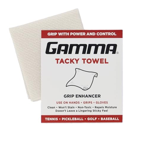 Gamma Tacky Handtuch-Griffverstärker – ideal für Tennis, Golf, Baseball, Fußball, Softball oder Basketball von Gamma