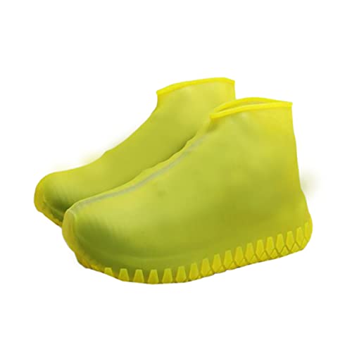 Garneck 1 Paar Faltbare Galoschen Schuhüberzug Silikon-überschuhe Schuhschutzabdeckung Schuhschoner Schuhhalfter Regenschutz Für Stiefel Nicht Schuhüberzüge rutschfest Kind Regenstiefel von Garneck
