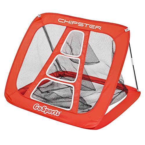 GoSports Unisex-Erwachsene Chipster Golf Chipping Pop Up Übungsnetz | Indoor Outdoor Kurzspiel Training, rot von GoSports