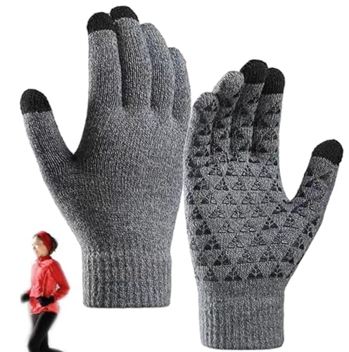 Vessii wasserdichte Handschuhe für Damen, Vessi Gloves Waterproof, Thermo-Skihandschuhe, Touchscreen-Finger, warme Winterhandschuhe für kaltes Wetter, Touchscreen (Gray) von Gokame