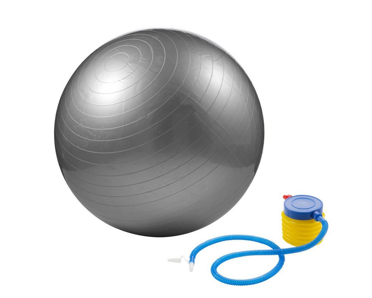 Goods+Gadgets Gymnastikball Sitzball Yoga-Ball, Fitnessball mit Pumpe von Goods+Gadgets