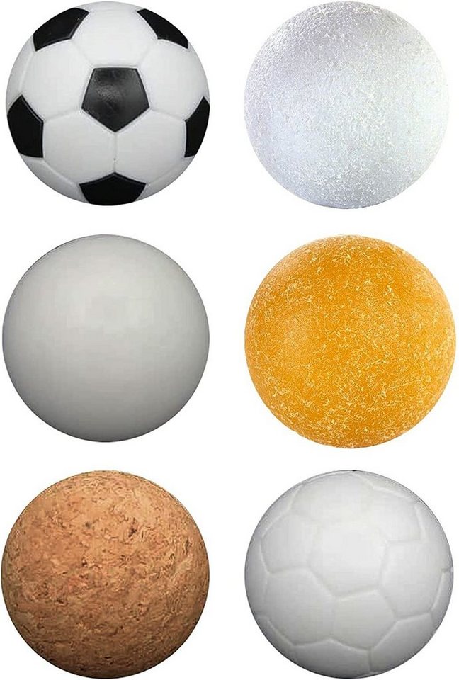 Goods+Gadgets Kickertisch Speedball Kickerbälle (Tischkicker, Bälle aus Kork, PE, PU, ABS), 35mm von Goods+Gadgets
