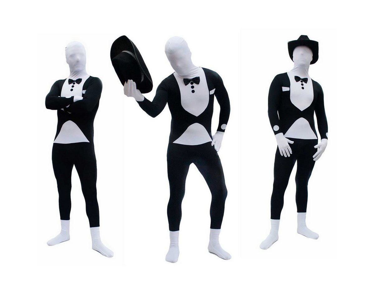 Goods+Gadgets Kostüm Smoking Morph Anzug, Body Suit Ganzkörper Spandex von Goods+Gadgets