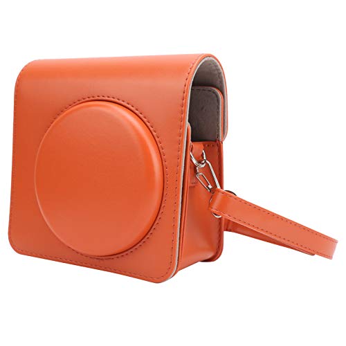 Kamera Schutzhülle, Kamera PU Leder Schulter Kameratasche Fit für Instax Square SQ1(Orange) von Goshyda