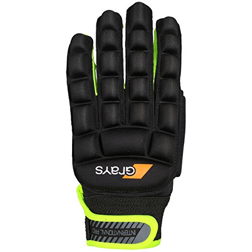 GRAYS International Pro linkshänder-Handschuh schwarz/neongelb Größe L schwarz von GRAYS