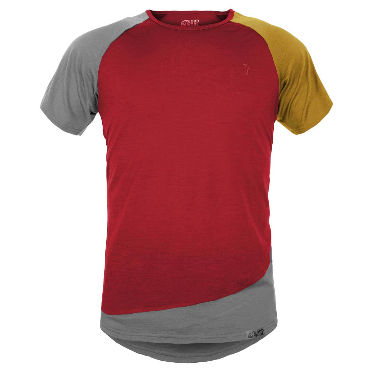 Grüezi Bag WoodWool T-Shirt Mr. Kirk - Fired Red Brick, L von Grüezi Bag