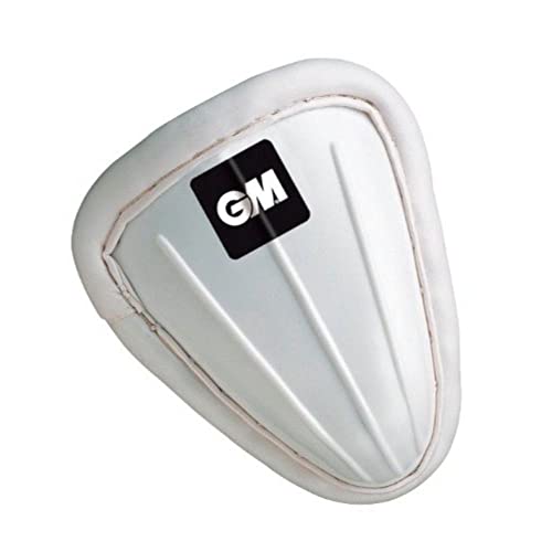 Gunn & Moore GM Cricket-Abdo-Guard/Box, Harter Becher für maximalen Schutz, essentielle Ausrüstung, leicht und langlebig, Weiß von Gunn & Moore