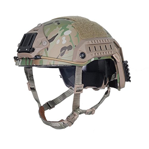 H Welt Shopping Tactical verstellbar ABS Maritime Helm MultiCam MC, zwei Größen (M/L, L/XL) für Militär/Paintball/Jagd Shooting von H World Shopping