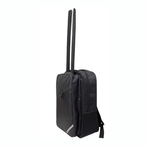 HALFS Fechttasche mit Doppelter Schulter Fechtrucksack Tragbare Fechttasche für Kinder Fechtausrüstungstasche für Erwachsene (Dicke : Black, Size : 110x 22x 35CM) von HALFS