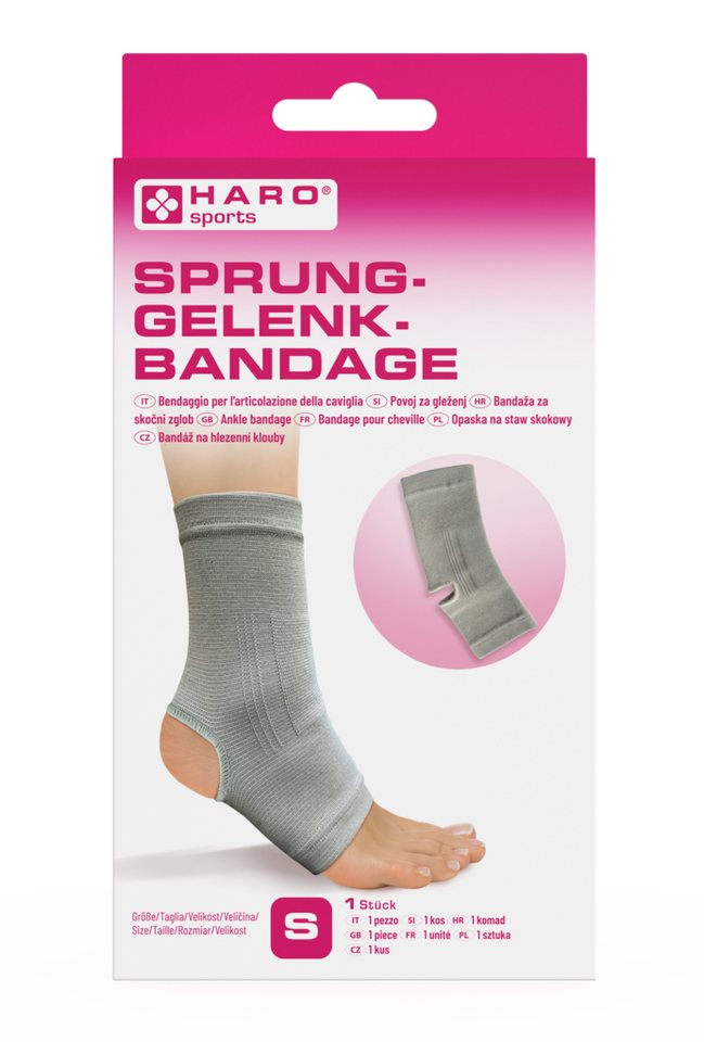 HARO-MC Fußbandage Fußbandage für Alltag, Beruf, Sport, Damen Herren von HARO-MC