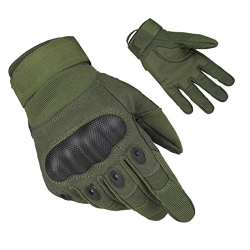HASAGEI Outdoor-/Sport-Handschuhe, für Herren, ganze Finger, zum Arbeiten, für die Jagd und fürs Motorrad-/Radfahren, Klettern, Skilaufen von HASAGEI