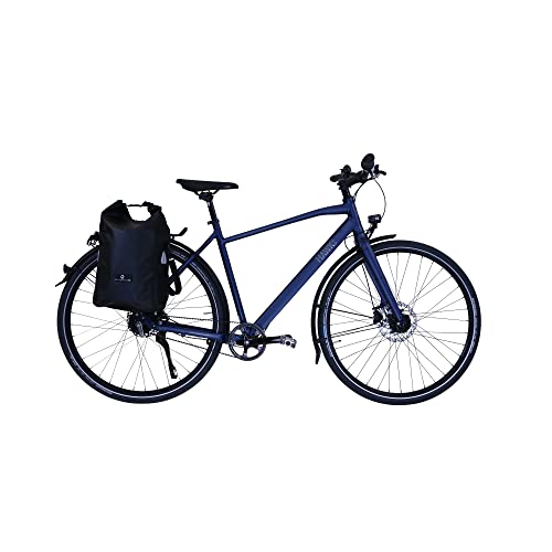 HAWK Trekking Gent Super Deluxe Plus Fahrrad Herren inkl. Tasche I Trekkingrad mit Gates Riemenantrieb & Shimano 8-Gang Nabenschaltung I Allrounder von HAWK
