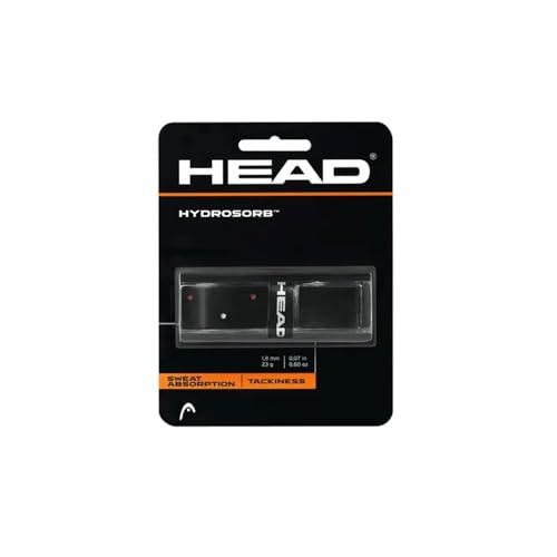 HEAD Unisex – Erwachsene Hydrosorb Griffband, Black/red, One Size von HEAD