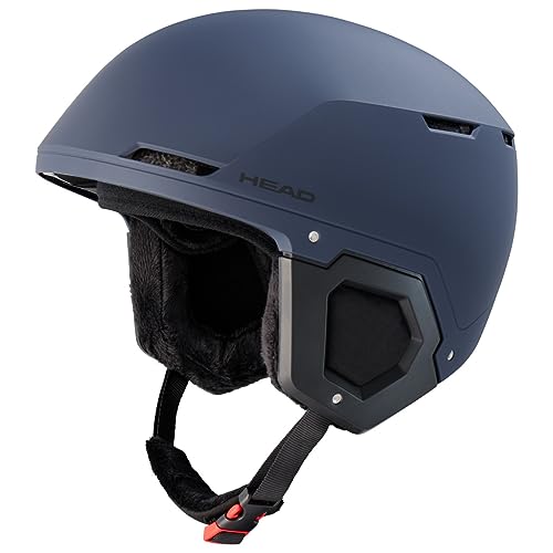 HEAD Unisex – Adult COMPACT Ski-und Snowboardhelm Skihelm, Dusky Blue, XS/S von HEAD