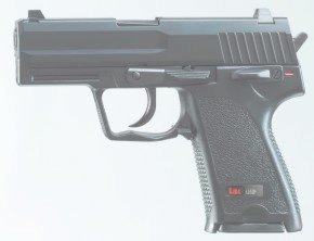 Softair Pistole USP, Federdruck max. 0,5 Joule von HECKLER & KOCH