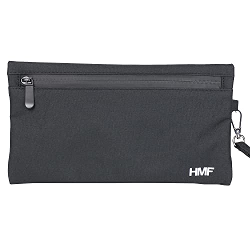 HMF Geruchsdichte Tasche, Leckerlibeutel für Hunde | Größe M | Polyester | Schwarz von HMF