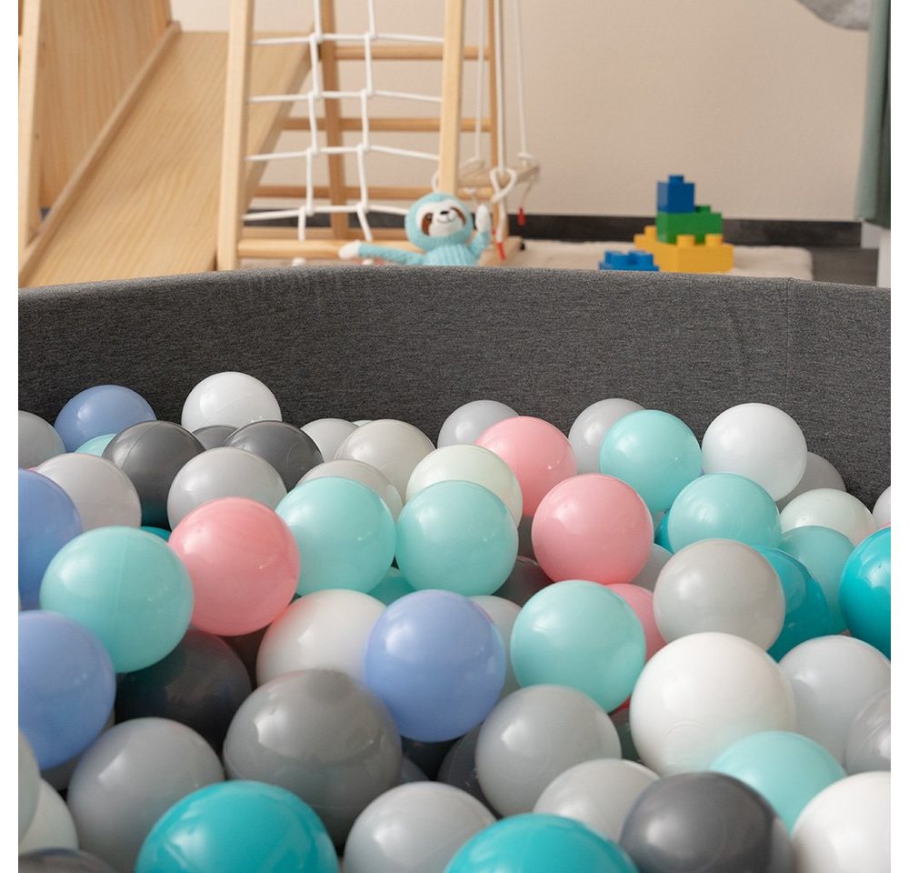 HOME DELUXE Bällebad Bälle für Bällebad SPIN – Mengenauswahl, (120-tlg), Durchmesser Ø: 6 cm, Spielbälle, Plastikbälle von HOME DELUXE