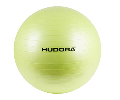 HUDORA Gymnastik-Ball, lemon/grün, 75 cm - Fitness-Ball - 76757 von HUDORA