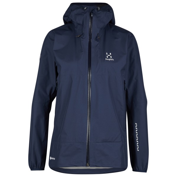 Haglöfs - Women's L.I.M GTX II Jacket - Regenjacke Gr L blau von Haglöfs