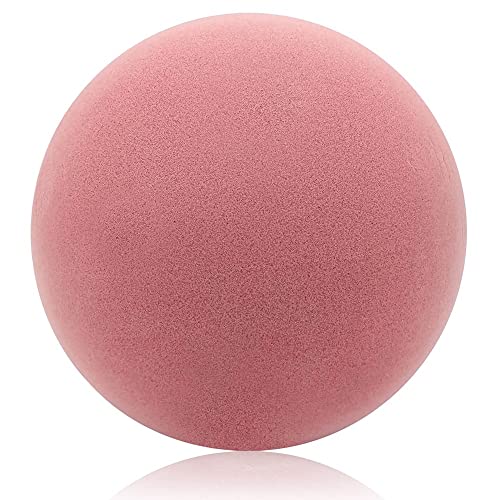 Hagsnec 17,8 cm unbeschichteter hochdichter Schaumstoffball – Sportbälle Schaumstoff für Kinder, leichte und leicht zu greifende Schaumstoff-Bälle, A von Hagsnec