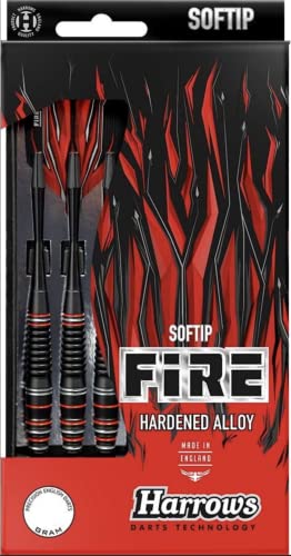 Harrows fire high grade alloy soft tip darts set 16g von Harrows