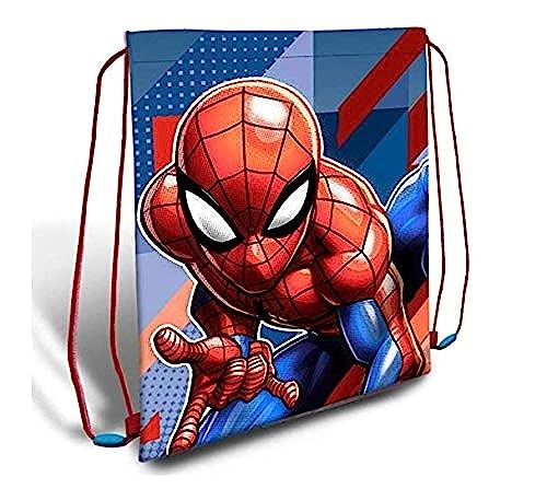 Spiderman Gymnastiktasche mit Kordelzug, 40 x 30 cm, Mehrfarbig, 40 cm von Hasbro