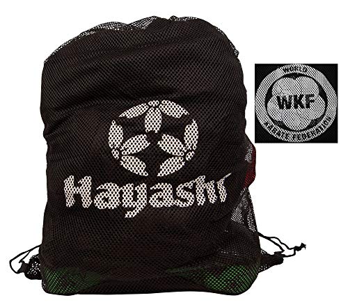 Hayashi Mesh-Bag „WKF“ - 70 cm x 65 cm, schwarz von Hayashi