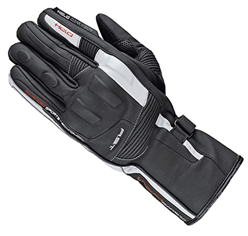 Held Secret Pro Motorradtourenhandschuh, Farbe schwarz-Weiss, Größe 11 von Held