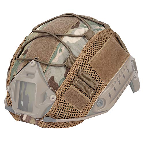 Tactical Netting Helmbezug für Ops-Core Fast PJ Helme (Helm Nicht enthalten) von Huenco