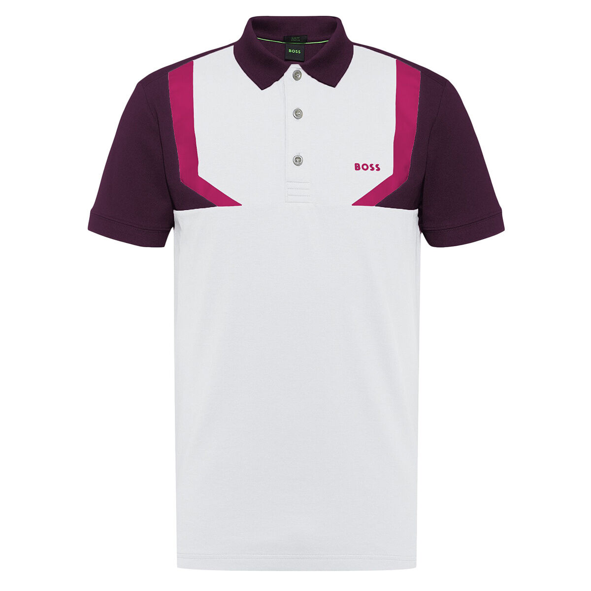 Hugo Boss Men's Paule 2 Golf Polo Shirt, Mens, Natural, Small | American Golf von Hugo Boss