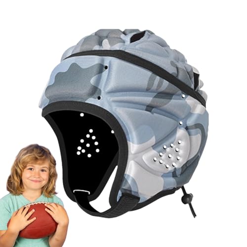 Softshell Fußball Rugby Kopfschutz, Weiche Schützende Kopfbedeckung Für Kinder Weiche Helm Kopfbedeckung Für Torwart Roller Volleyball Skifahren von Humdcdy