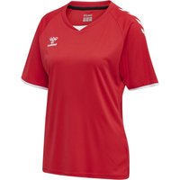 hummel Core Volleyball T-Shirt Damen true red S von Hummel