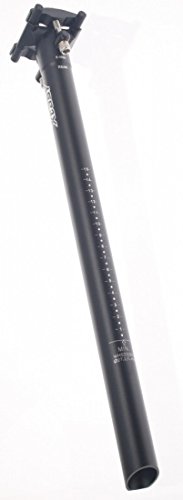 Humpert Unisex – Erwachsene Sattelstütze Superlight, schwarz Sand, 30,9 x 400 mm von Humpert