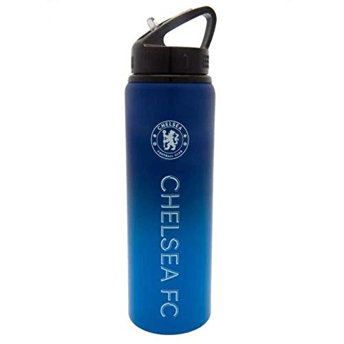 Hy-Pro Chelsea FC Aluminium Sport Trinkflasche Fade Design XL, blau, 750 ml, K-REY-CH05894 von ND Sports