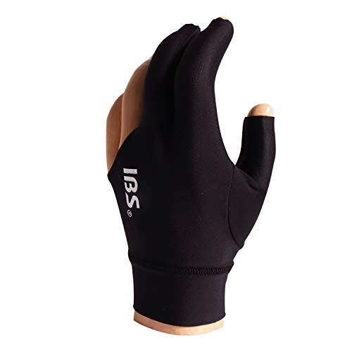 IBS Unisex-Adult Black Manuel Gil Handschuh Billard Glove Pro 1-Size, One fits All von IBS
