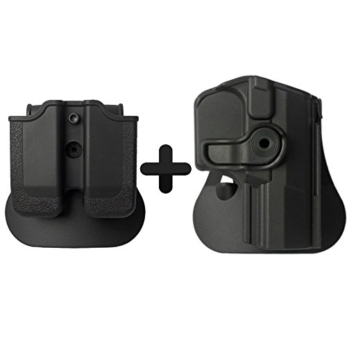IMI Defense Walther PPQ Tactical Combo Concealed Roto Holster + Double Mag Magazine Pouch Kit von IMIIsrael