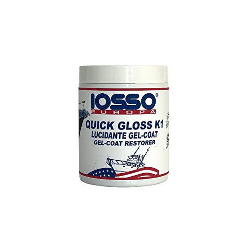 Iosso XQG5 Polierpaste für Fiberglas Unisex - Erwachsene, weiß, 500 ml von Iosso