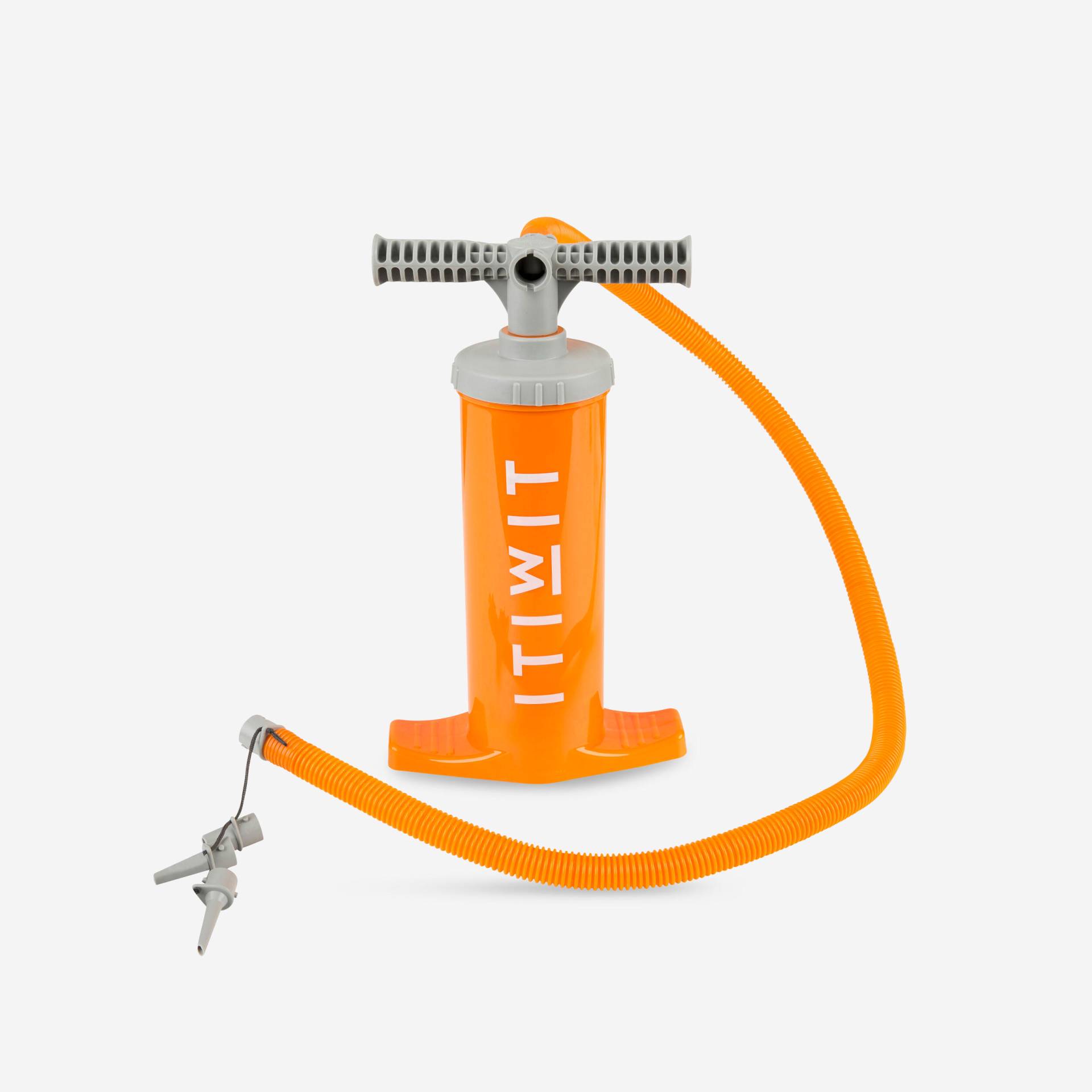 Pumpe Doppelhub Kajak 2 × 1,4 L - orange von ITIWIT