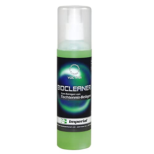 Imperial Biocleaner - VOC-frei (250 ml) - Tischtennis Belag Reiniger | Tischtennis Cleaner für Tischtennis Beläge | TT-Spezial - Schütt Tischtennis von Imperial