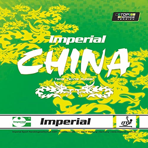 Imperial China Top Sponge (1,5 mm - rot) | - China Tischtennis Belag | ITTF | TT-Spezial - Schütt Tischtennis von Imperial