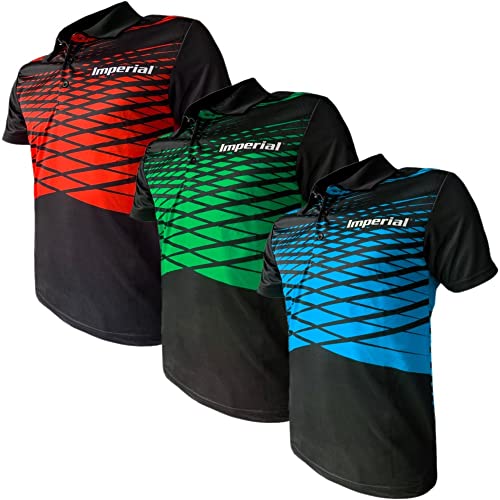 Imperial Shirt F-9 (rot - XL) | - Funktionsfaser Tischtennis Shirt | Tischtennis Trikot | Tischtennis Hemd | TT-Spezial - Schütt Tischtennis von Imperial