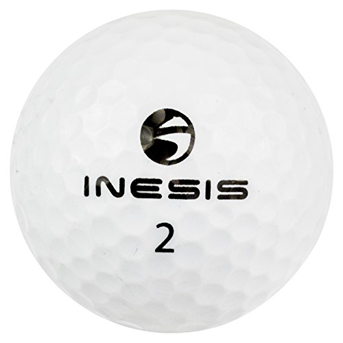 Inesis Mix Golf Ball Unisex Erwachsene, Einheitsgröße, weiß von Inesis