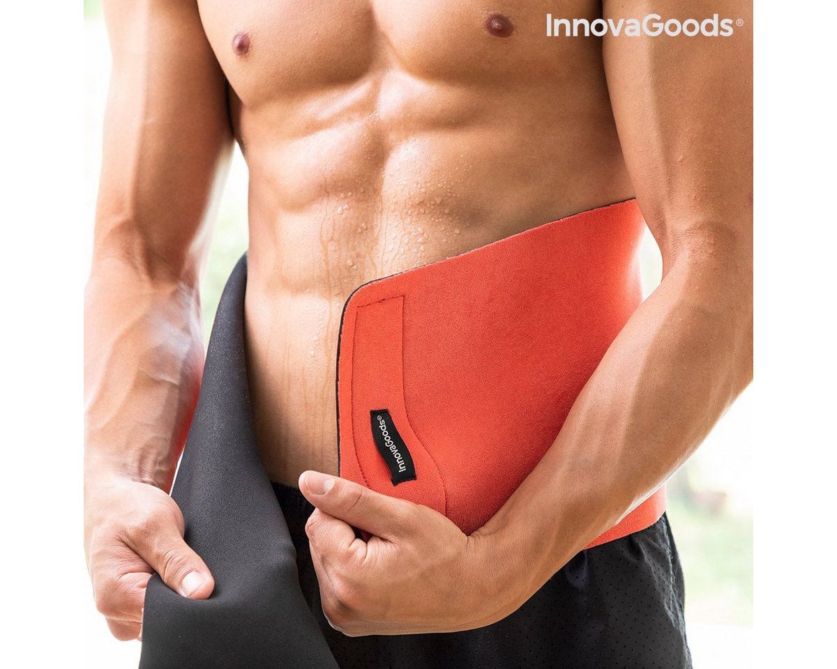 InnovaGoods Bauch- und Rückenstützgürtel Sportlicher Schlankheitsgürtel mit Sauna-Effekt Swelker InnovaGoods von InnovaGoods