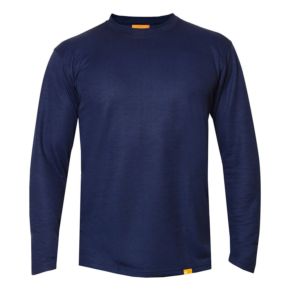 Iq-uv Uv 50+ Long Sleeve T-shirt Blau 4XL Mann von Iq-uv