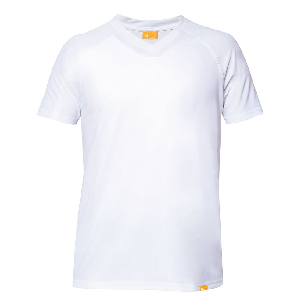 Iq-uv Uv 50+ V Short Sleeve T-shirt Weiß 4XL Mann von Iq-uv