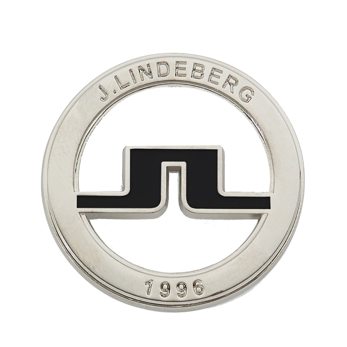 J.Lindeberg Metallic Golf Ball Marker, Mens, Black | American Golf von J Lindeberg