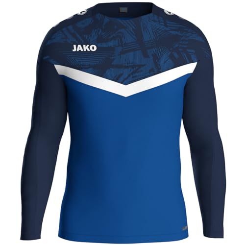 JAKO Unisex Sweatshirt Iconic, royal/Marine, L von JAKO