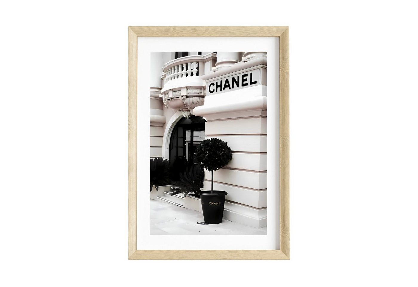 JUSTGOODMOOD Poster Premium ® Chanel Geschäft Poster · ohne Rahmen, Poster in verschiedenen Größen verfügbar von JUSTGOODMOOD