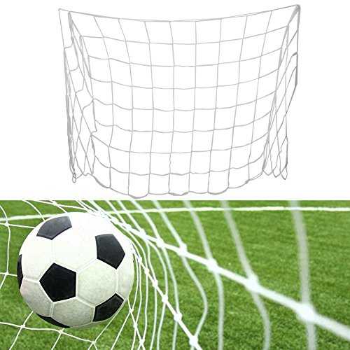 Jadeshay Fußballnetz, 1,2 x 0,8M Fußballtor Netz Polypropylen-Faser Fußball-Tornetz Wetterfeste Sportspiel-Trainingsgeräte von Jadeshay